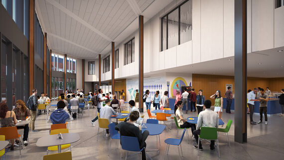 Render of Morganton campus