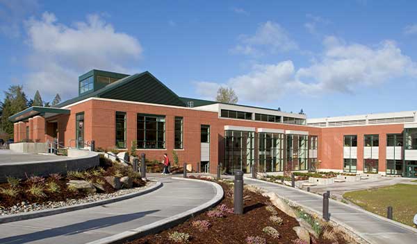 Building outside Puyallup campus